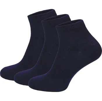 Sada ponožek Zulu Diplomat Bamboo Mid 3-pack Velikost ponožek: 35-38 / Barva: tmavě modrá