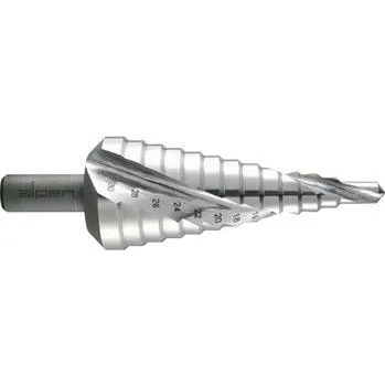 Vrták ALPEN stupňovitý vrták vel.2 HSS-Eco 2 řezací vrták o 6.0-20.0 mm