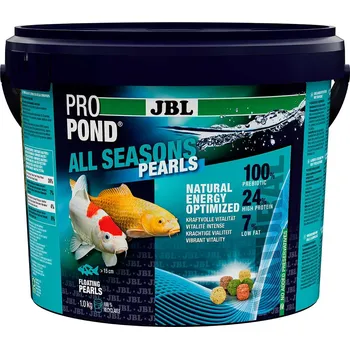 Krmivo pro rybičky JBL ProPond All Seasons Pearls celoroční krmivo 1 kg