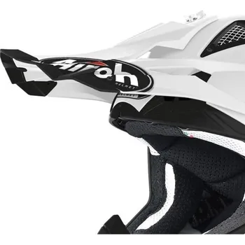 Helma na motorku Kšilt pro helmy AIROH AVIATOR ACE / 2.2 BÍLÝ