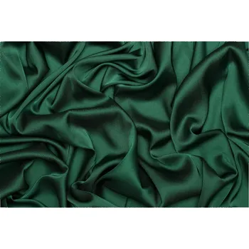 Saténové umělé hedvábí | Silky Armani - Lahvově zelená - 5033 1.5 m