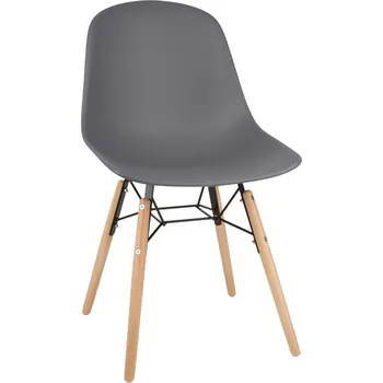 Jídelní židle Boční židle Bolero Arlo tmavě šedá (balení 2 ks)