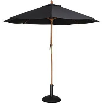 Stínicí technika Bolero kulatý slunečník o průměru 3m černý