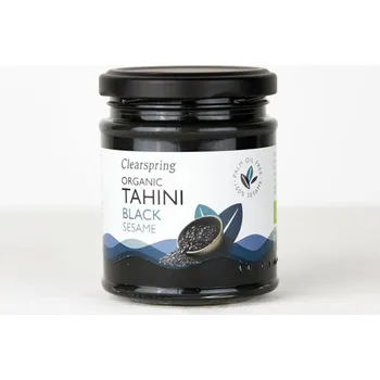 Clearspring Tahini z černého sezamu BIO 170 g