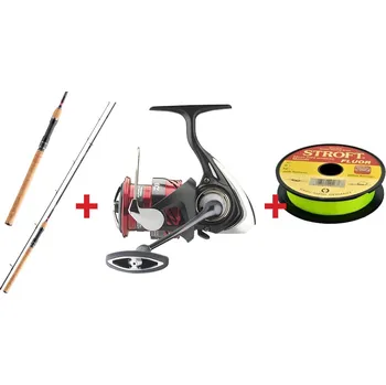 Rybářský prut Zvýhodněný set DAIWA UL, PSTRUHY A OKOUNY "ECONOMY" 2025 - 190 cm, 1 - 9 g, 23 Ninja LT a vlasec Stroft
