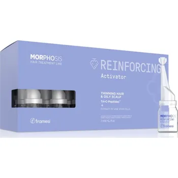 Přípravek proti padání vlasů Framesi Morphosis Reinforcing vlasový aktivátor pro podporu růstu vlasů 12x7 ml