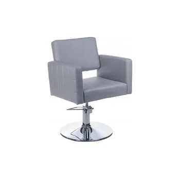 Kadeřnické křeslo Kadeřnické křeslo Beauty System umělá kůže šedé