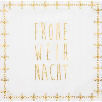 Papírový ubrousek Ubrousky VESELÉ VÁNOCE MULTI, 33 cm