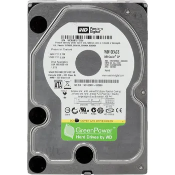 Interní pevný disk Pevný disk Western Digital Caviar Green 1TB SATA II 3,5"
