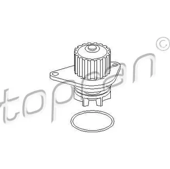 Chladič motoru TOPRAN Vodní čerpadlo, chlazení motoru TPR 721 222