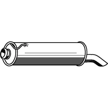 Zadní díl výfuku Starline Koncový díl výfuku 16.14.401