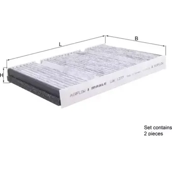 Kabinový filtr MAHLE Filtr vzduchu v interiéru MAO LAK 1377/S