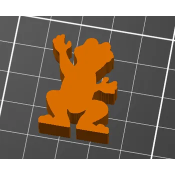 Příslušenství k deskovým hrám MitroCZECH Meeplíci do Divukraje Meeple Divukraj: PERLAVA Žabí velvyslanec / Frog Ambassador (1ks)