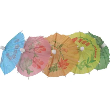 Shaker Fiesta Papírové slunečníky, kombinace barev, 144 ks