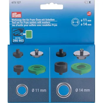 PRYM Přípravek pro nýtování průchodek 11 a 14 mm pro Vario Creative Tool