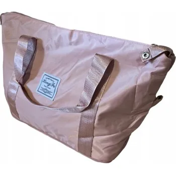 Kabelka CESTOVNÍ TAŠKA LUNA černá, nastavitelná velikost 58x20x30/40cm, nákupní taška