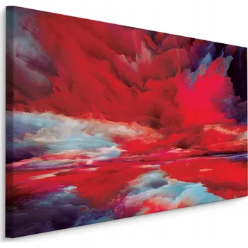 Obraz Obraz do jídelny abstrakce nebe červené 40x30