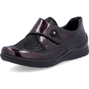 Dámské polobotky Dámské polobotky RIEKER 48951-35 červená W5 42