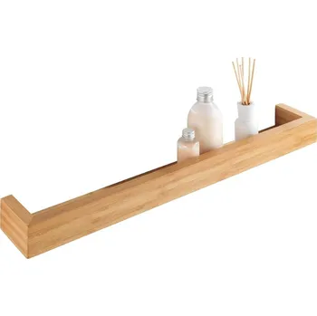 Koupelnový nábytek Koupelnová police BAMBUSA, bambusová, 60 x 9 x 5 cm, WENKO