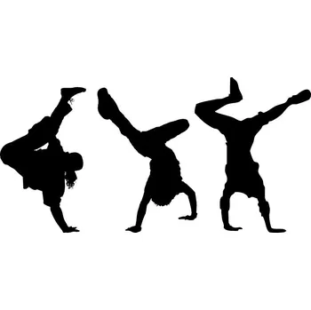 Obraz Samolepka na stěnu Drukant sport breakdance 140 cm