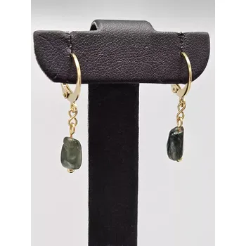 Náušnice Náušnice Serafinit tromlík zlaté provedení