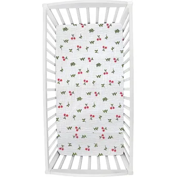 Prostěradlo PROSTĚRADLO MUŠELÍNOVÉ DO POSTÝLKY 120x60