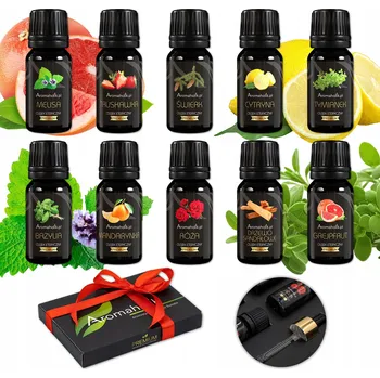 Sada esenciálních olejů 10 Aromaholik 100 ml