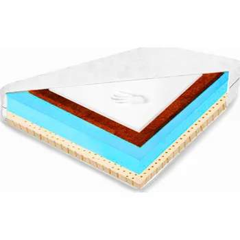 Matrace Matrace MATERACE Z GÓR VISCO SUPREME LATEX ELITE měkká 200 x 80 x 13 cm