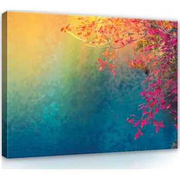 Obraz OBRAZ NA PLÁTNĚ CANVAS 60x40 LISTY ROSTLINA