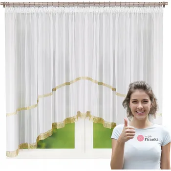 Obraz Klasická voálová záclona 300 cm x 150 cm