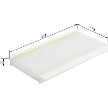 Kabinový filtr Filtr, vzduch v interiéru BOSCH 1 987 432 076