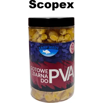 Návnadová surovina Carp Seeds kukuřice do PVA Scopex Sklenice 400ml