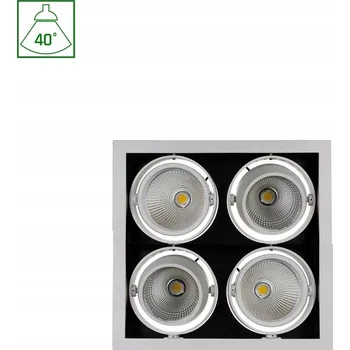Moderní LED panel 4x1 COB Citizen 40St 230V 4x27W IP20