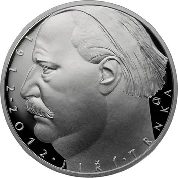 Stříbrná mince 500 Kč k 100. výročí narození Jiřího Trnky 2012 Proof
