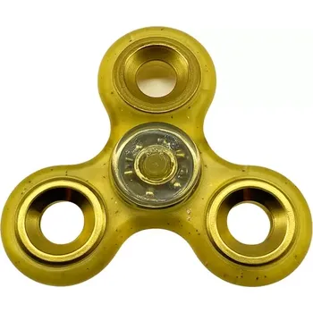 Gadget Fidget Spinner, Glitter žlutý