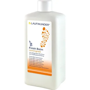 Kosmetika na nohy LAUFWUNDER Finish Balm Lemongrass - Balzám citrónová tráva 500ml