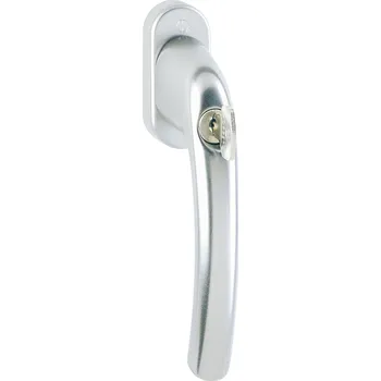 HOPPE Okenní klika Tokyo uzamykatelná Povrch: F1 - stříbrný elox