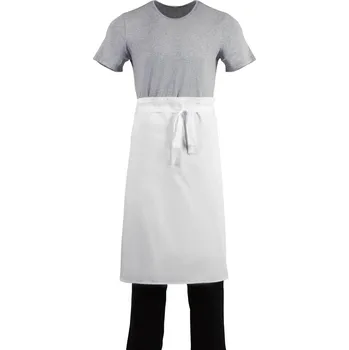 Kuchyňská zástěra Whites Chefs Clothing standardní zástěra do pasu bílá