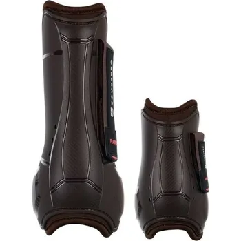 Koňské kamaše Sada šlachovek a strouhaček EQUESTRO Platinum hnědé FULL