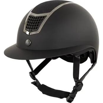 Cyklistická přilba Bezpečnostní helma BR Lambda Plus Glitter black/gunmetal (56-58)