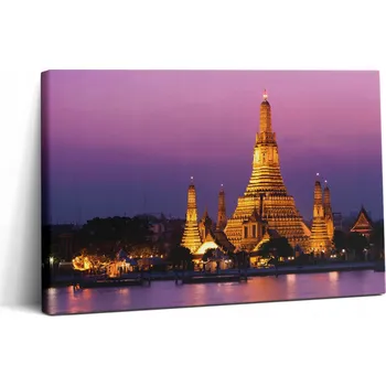 Obraz Fotoobraz na plátně Do Studia Ekologiczny Chrám Bangkok Thajsko 30x20