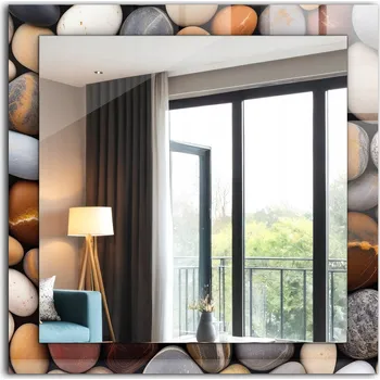 Zrcadlo Nástěnné Zrcadlo Tulup čtverec 600 x 600 mm