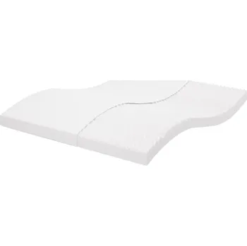 Matrace Matrace pěnová, bílá 180x200 cm, 7zónová, tvrdost 20 ILD