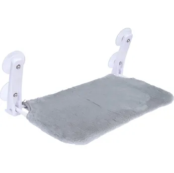 Pelíšek pro kočku Zooplus Basics okenní pelíšek šedá