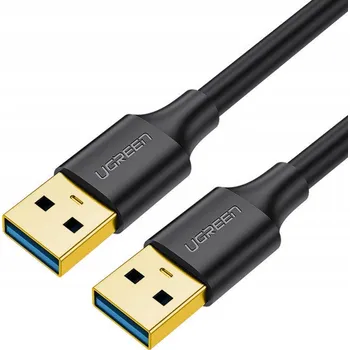 Datový kabel USB 3.0 kabel A-A UGREEN 0,5 m (černý)