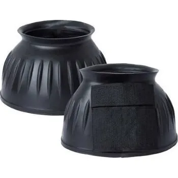 Koňské kamaše Zvony HORZE gumové černé PONY