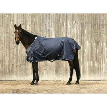 Deka pro koně Lehká výběhová deka EQUITHEME 0g navy blue 155cm