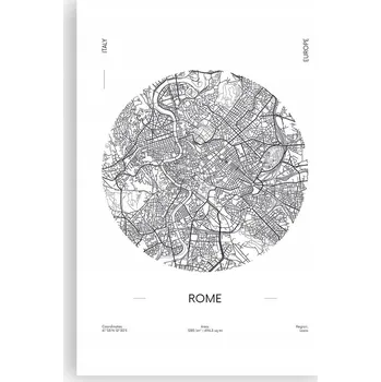 Obraz Obraz plakát do obýváku ložnice 61x91 mapa foto plakáty na zeď bez rámu