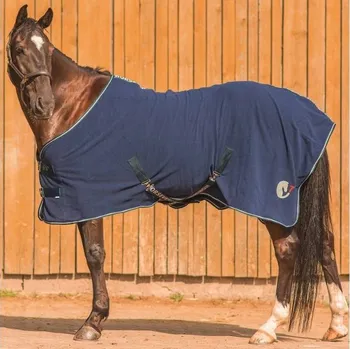Jezdectví Odpocovací deka HORSEVEN modrá 155cm