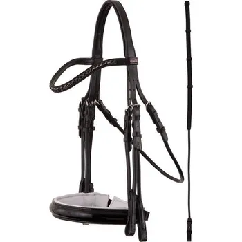 Uzda BR Paris black/white FULL